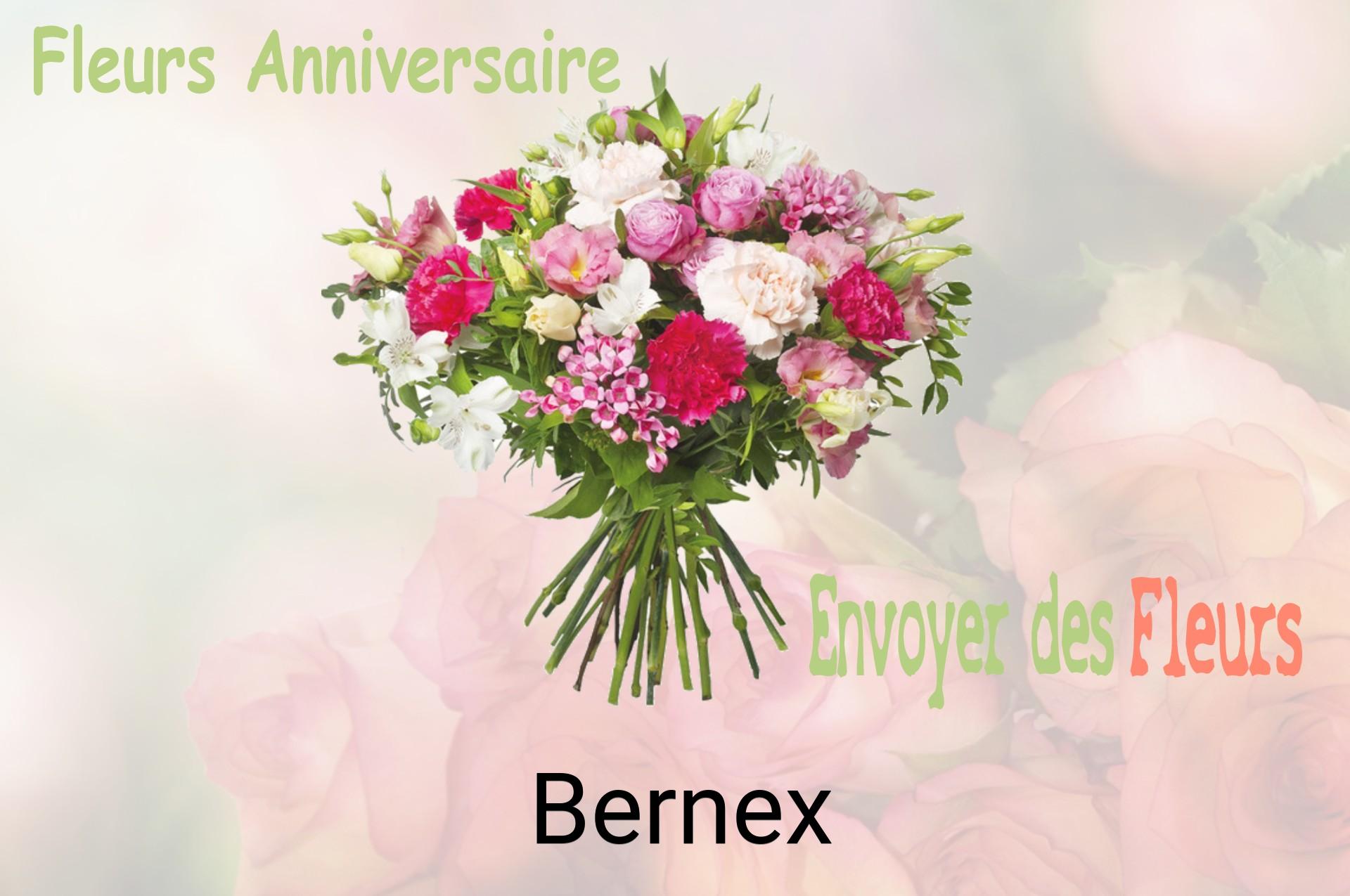 Bouquet de fleurs d’anniversaire livré à Bernex